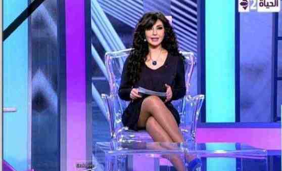 مذيعة قناة الحياة راغدة شلهوب في برنامج كلام في سرك بملابس خارجة