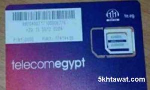 شكل شريحة المصرية للاتصالات الجديد شبكة المحمول WE وسعر خط المصرية للاتصالات و تفاصيل انظمة الخط والكارت وسعر الدقيقة ب 12 قرش