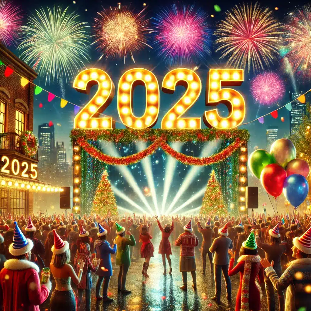 تهنئة العام الجديد 2025 happy new year صور خلفيات رأس السنة