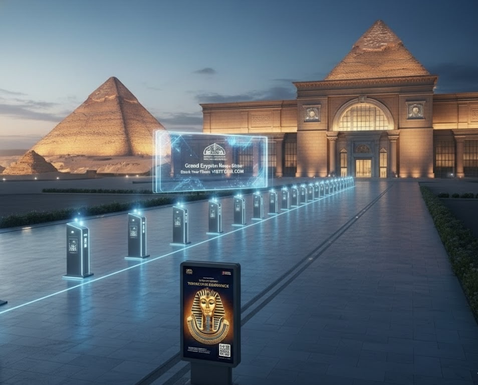 رابط موقع المتحف المصري الكبير 2026 وطريقة حجز تذكرة دخول المتحف مسبقا على الانترنت اونلاين بالتفصيل